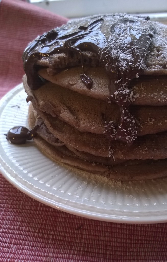 pancake vegani al cioccolato