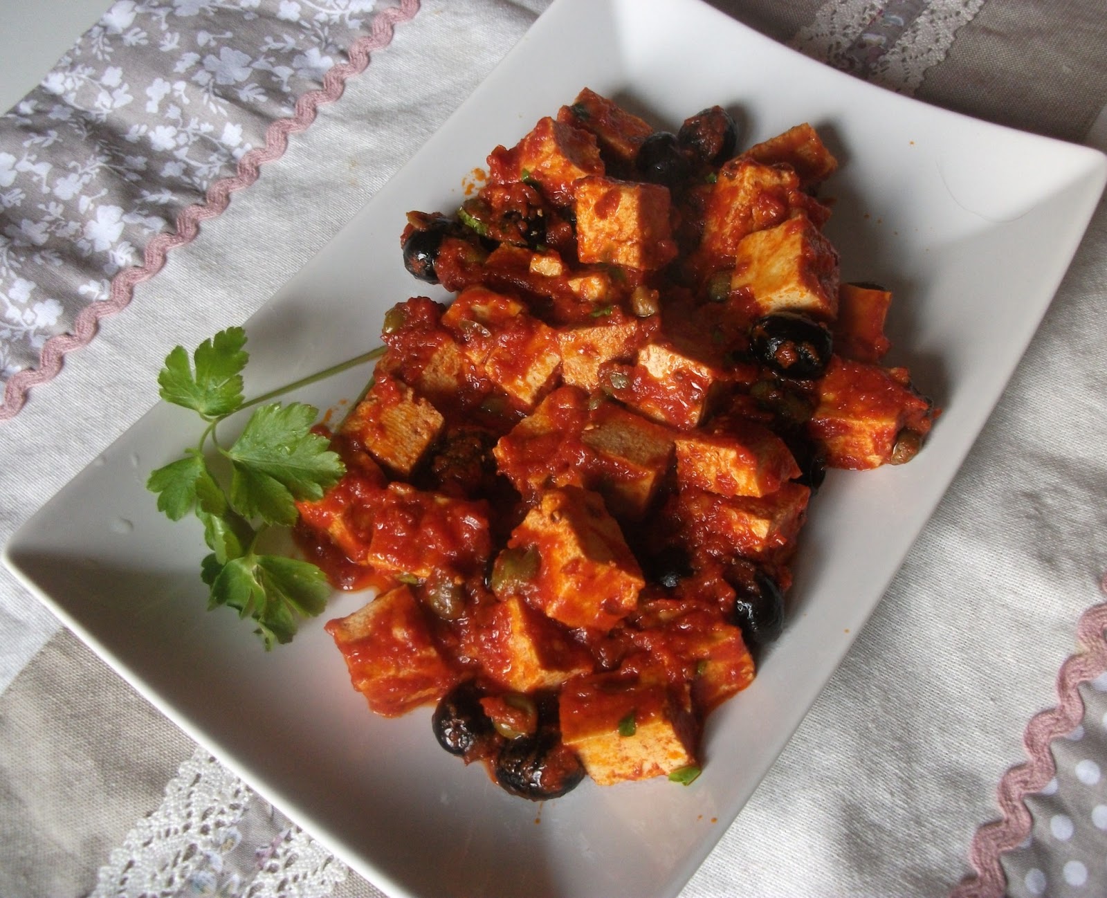 tofu piccante