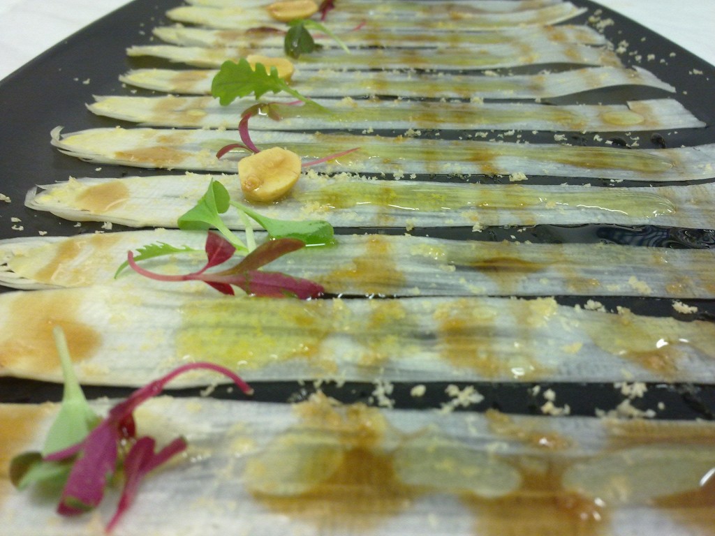 carpaccio vegetariano