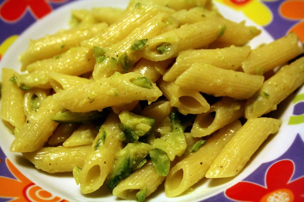 Penne e zucchine